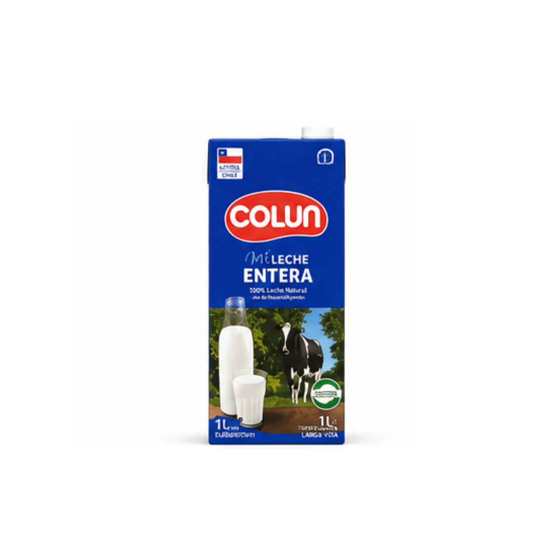 Leche Entera Colun 1 litro1