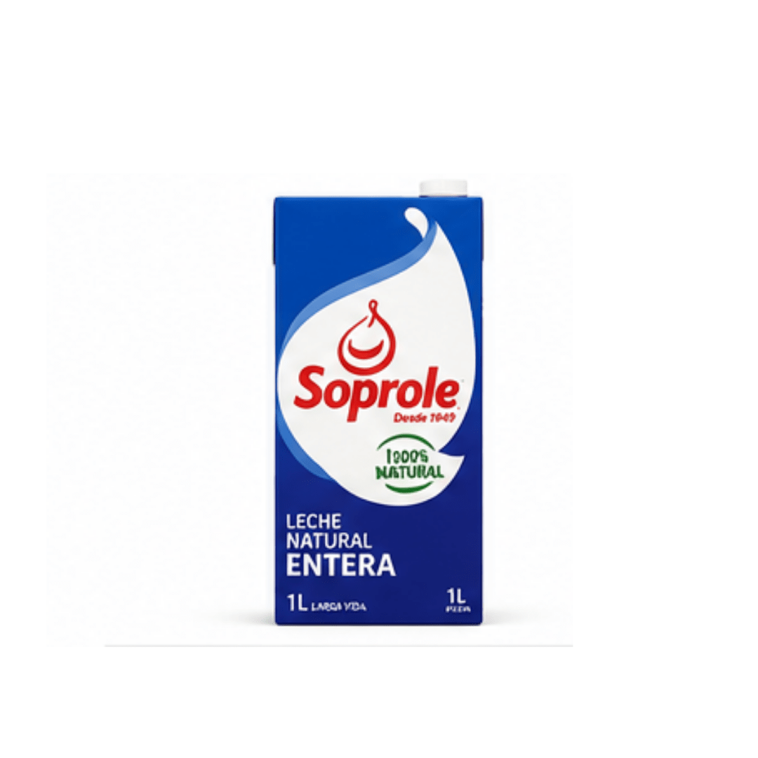 Leche Entera Soprole 1 litro1