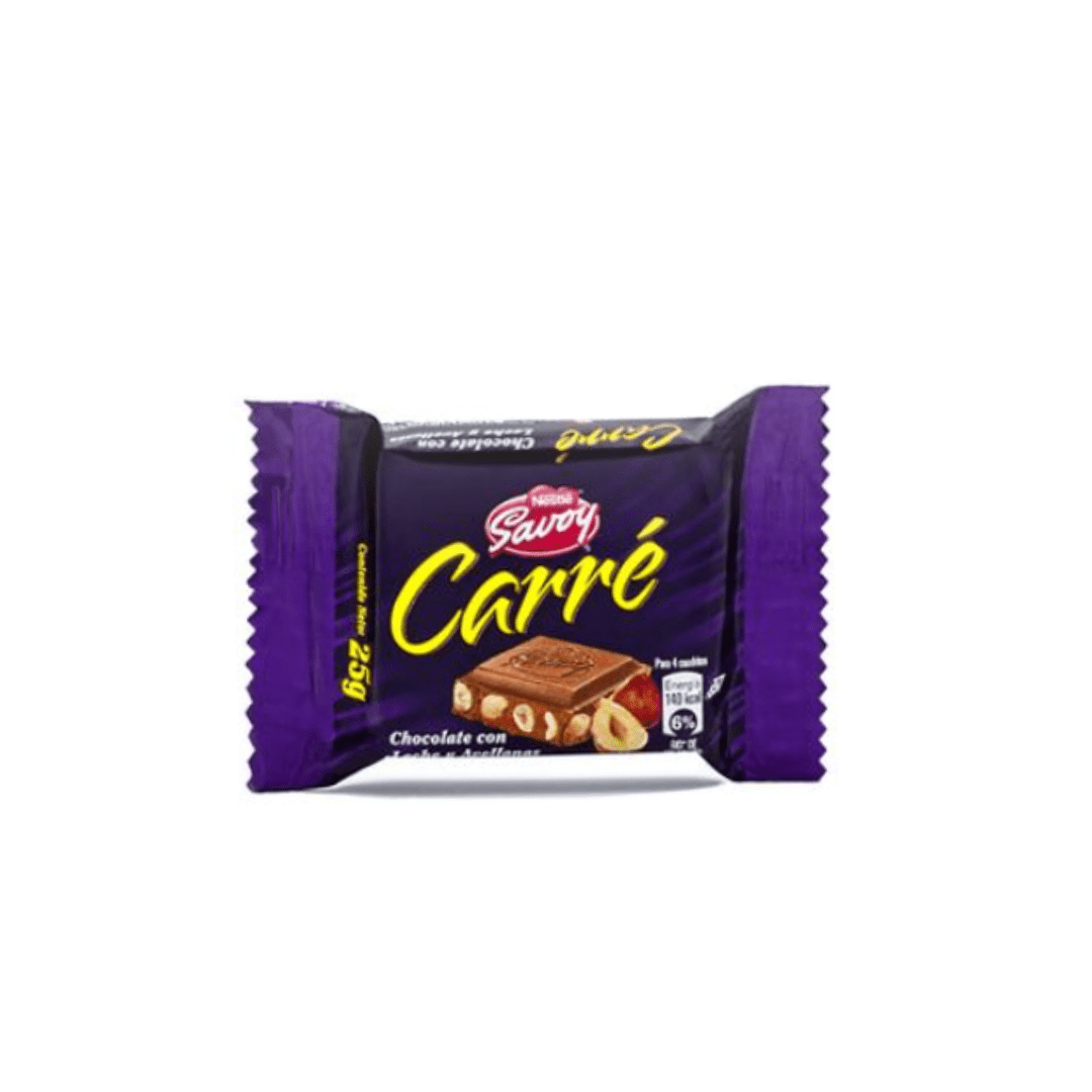 Chocolate Carrie Avellana Savoy 25 g1