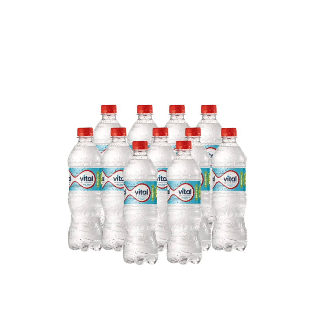 Bebida Agua Mineral Pack sin gas Marca Vital 0