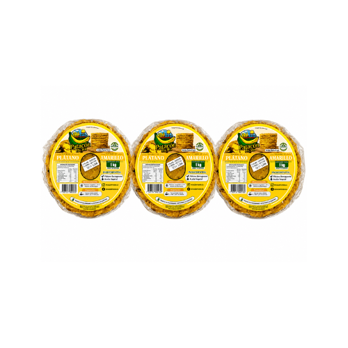 3 unidades de Patacón Amarillo Poweon 1 kg1