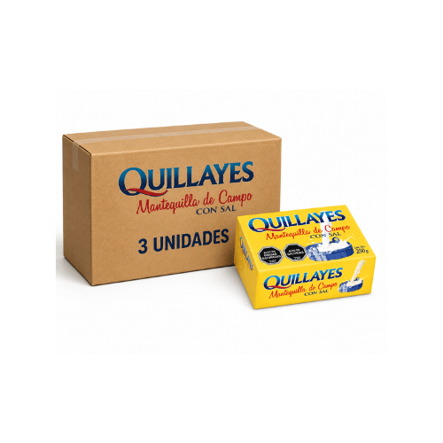 3 unidades de Mantequilla Quillayes 200 g1