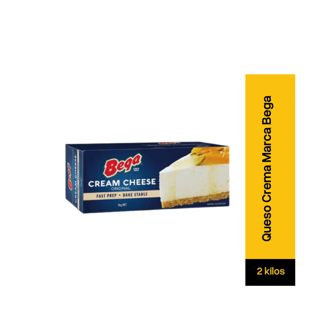 Queso Crema Marca Bega  Empaque de 2 kilos 2