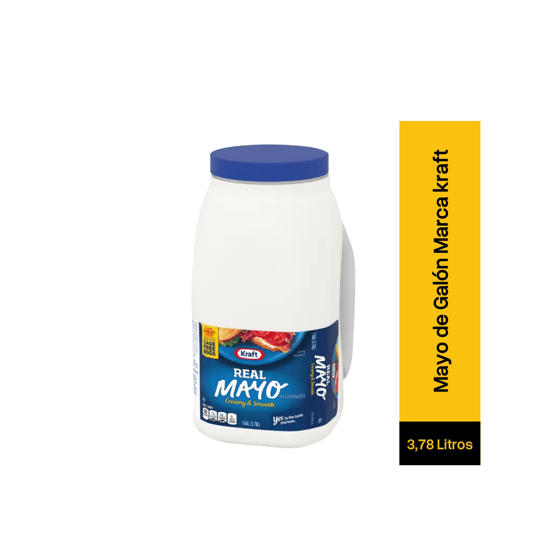 Mayo de Galón Marca kraft3