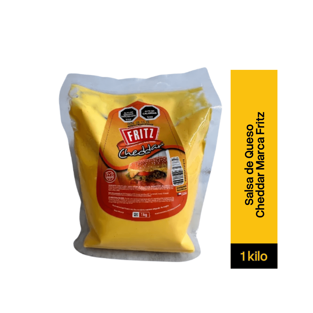 Salsa de Queso Cheddar Marca Fritz3