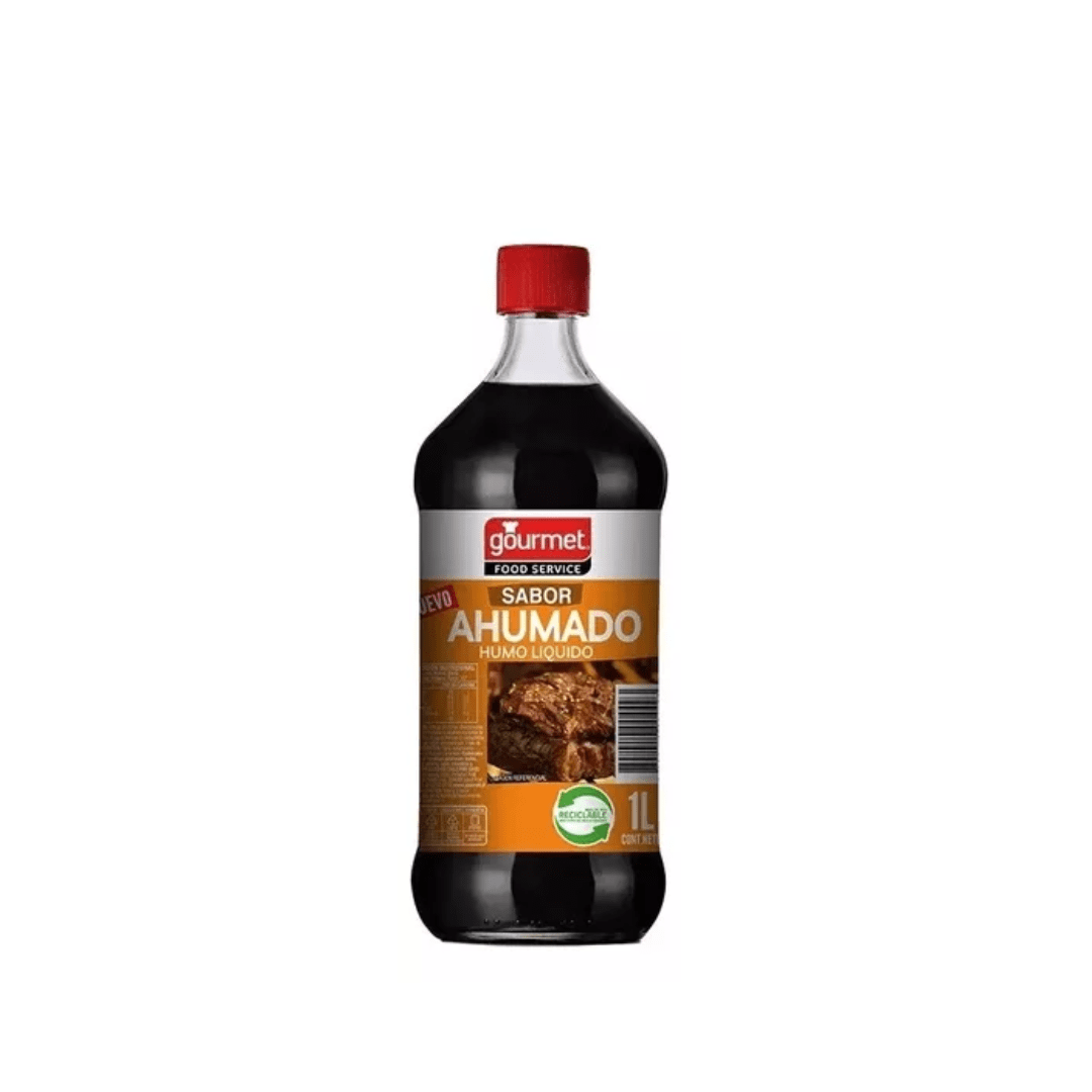 Salsa sabor Ahumado (Humo liquido) Marca Gourmet 0