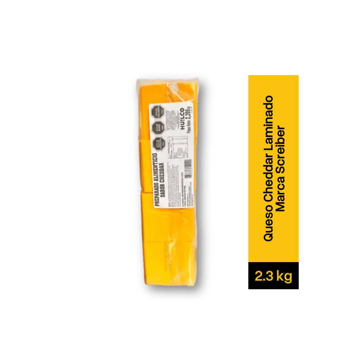 Barra de Queso Cheddar Marca Screiber3