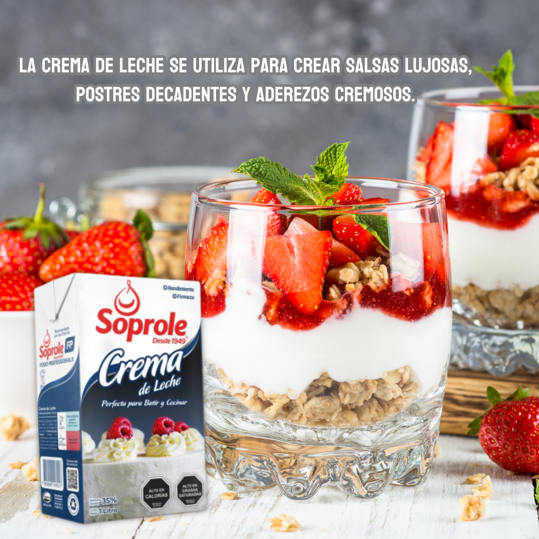 Crema de Leche Marca Soprole2