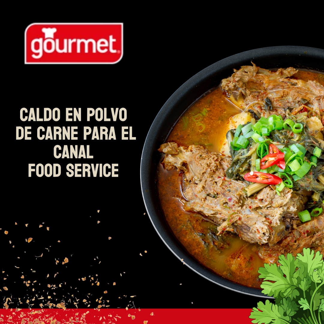 Caldo en Polvo de Carne Marca Gourmet2