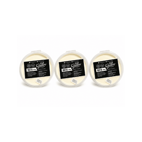3 unidades de Nata de Leche PQ 250 g1