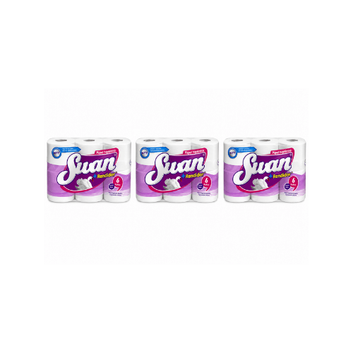 3 unidades de Papel Higiénico Swan x 6 Rollos1