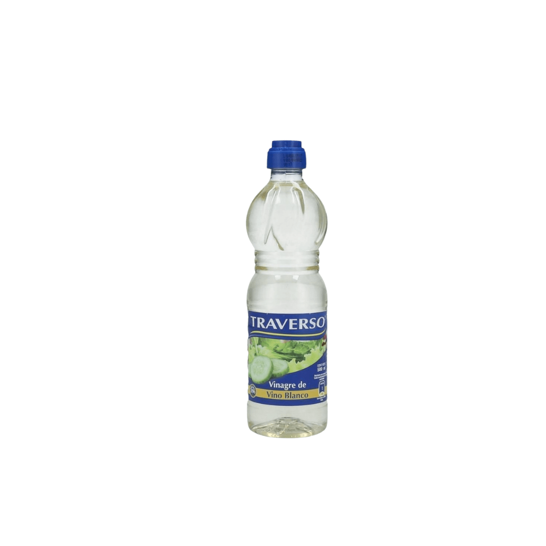 Vinagre de Vino Blanco Traverso 500 ml1