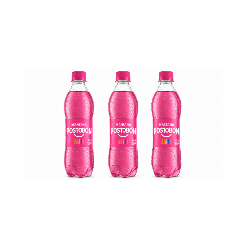 3 unidades de Postobón Manzana 1,5 litros1