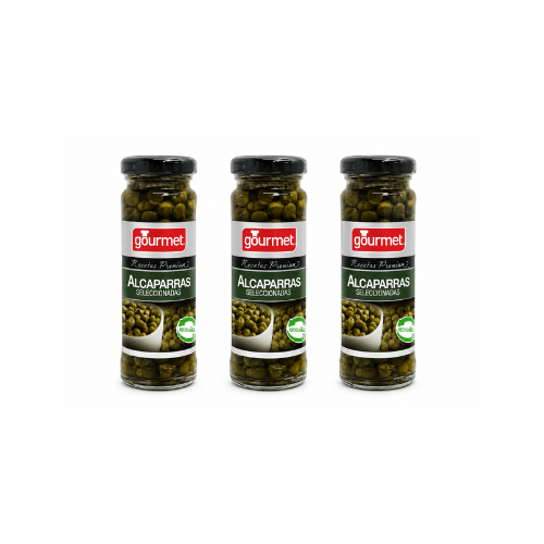 3 unidades de Alcaparras en Salmuera Gourmet 110 g1