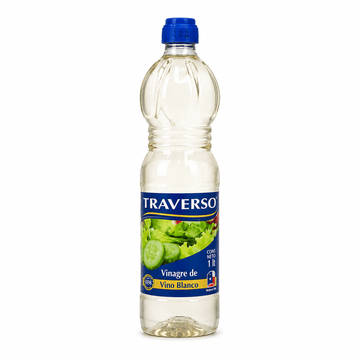 Vinagre de Vino Blanco Traverso 1 litro1