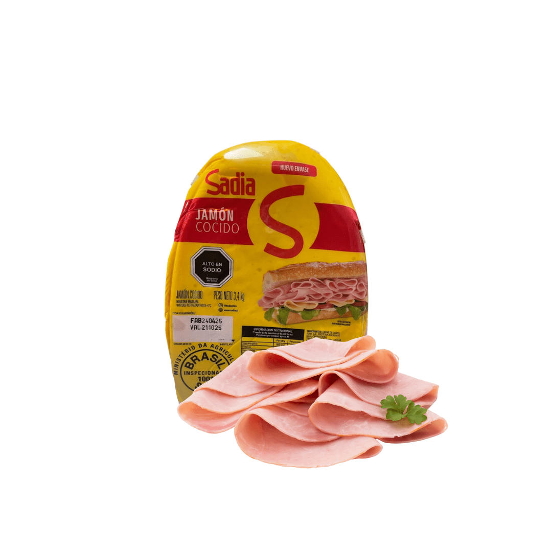 Jamon Cocido de Cerdo Laminado  Marca Sadia3