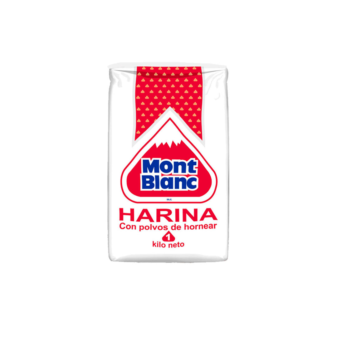 Harina de Trigo con Polvo Mont Blanc 1 kg1