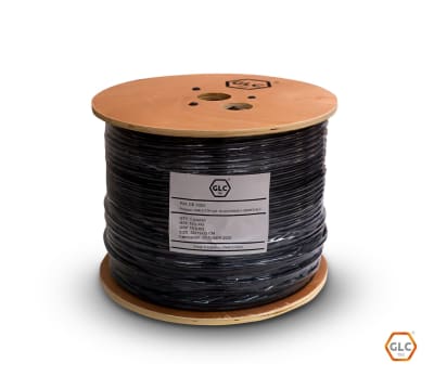 CABLE FTP CAT. 5E CCA EXTERIOR DOBLE CHAQUETA C/PANTALLA DE ALUMINIO X 305MTS