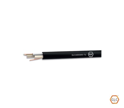 CABLE AEREO TUBO UNICO ASU 80MTS SPAM 6 CORES SM BOBINA 4000 mts