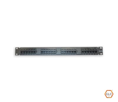 PATCH PANNEL 24PORTS CAT 5E P/ KRONE/110