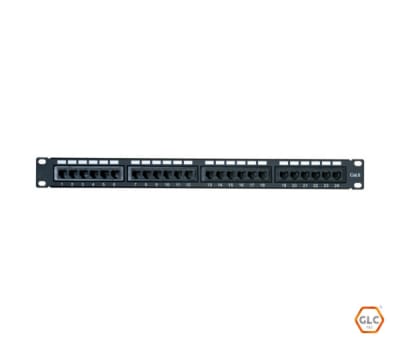 PATCH PANNEL 24PORTS CAT 6 P/ KRONE/110