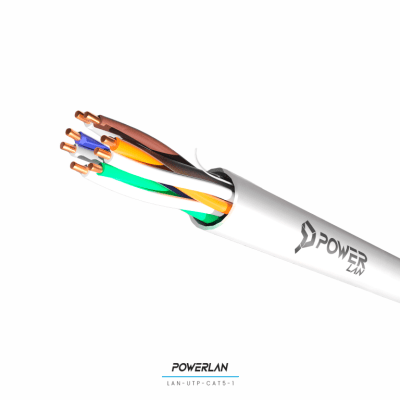 POWERLAN CABLE UTP CAT5E INTERIOR CCA X 305 MTS