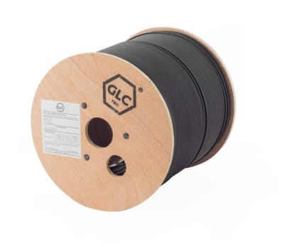 DROP CABLE FLAT 4 CORES SM FIG.8 C/PORTANTE DE ACERO x1000mts
