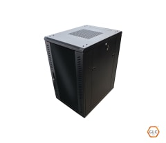 GABINETE DE PISO RACK 19'' PROF- 600 DE 30U PTA. CRISTAL DELANTERA DESARMADO 0