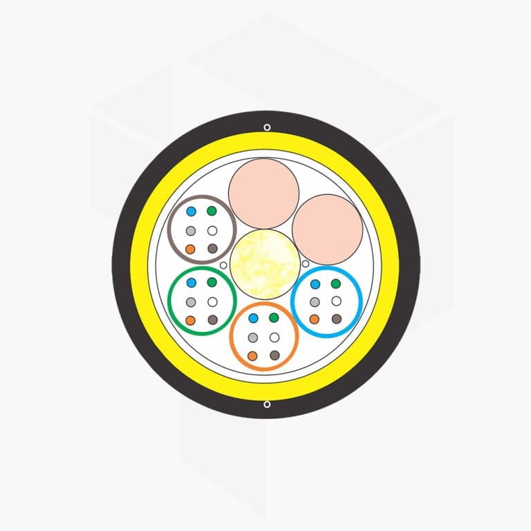 POWERFIBER ADSS SPAN 100 24 HILOS BOBINA X 4000 MTS2