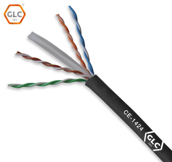 CABLE  UTP EXTERIOR CAT6 X 305 MTS GLC MAX1