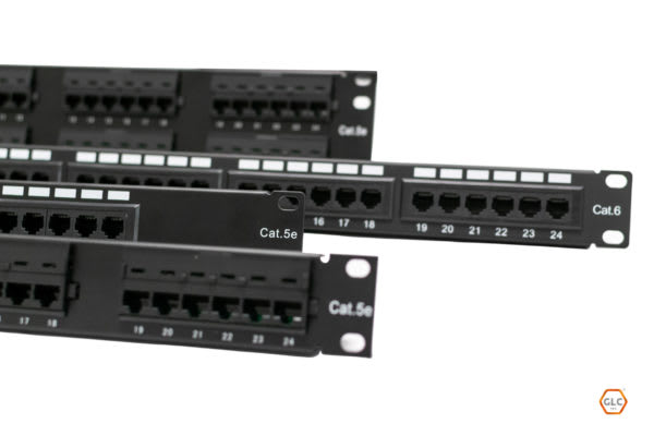 PATCH PANNEL 24PORTS CAT 5E P/ KRONE/1102