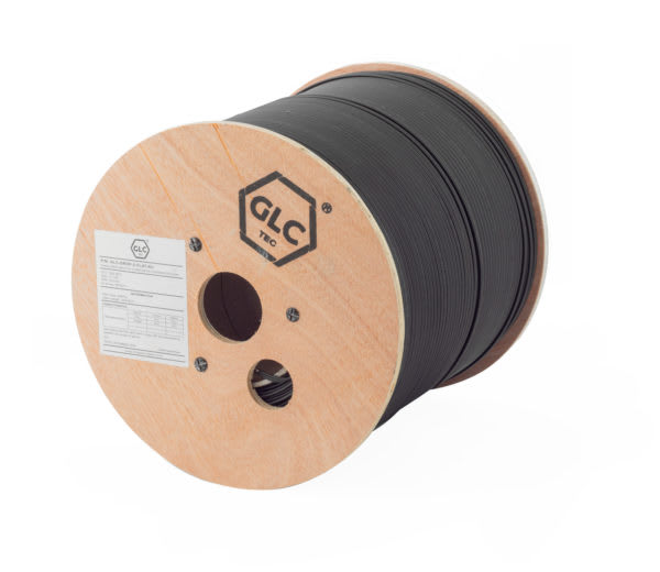 DROP CABLE FLAT 2 CORES SM FIG.8 C/PORTANTE DE ACERO x1000mts1