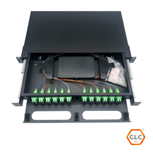 BANDEJA FO C/ ADAPTADOR SC/APC Y PIGTAIL SCAPC X245