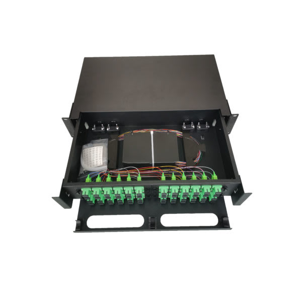 BANDEJA FO C/ ADAPTADOR SC/APC Y PIGTAIL SCAPC X42