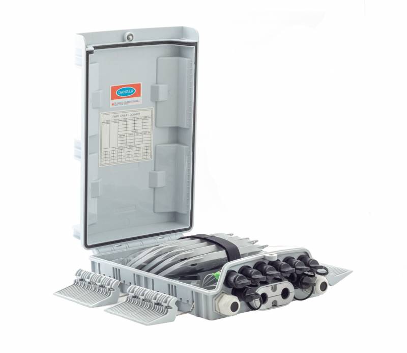 GLC-FDB-006-01 Nap Caja Exterior Ftth 1x8 Easy Connect Split 1x82