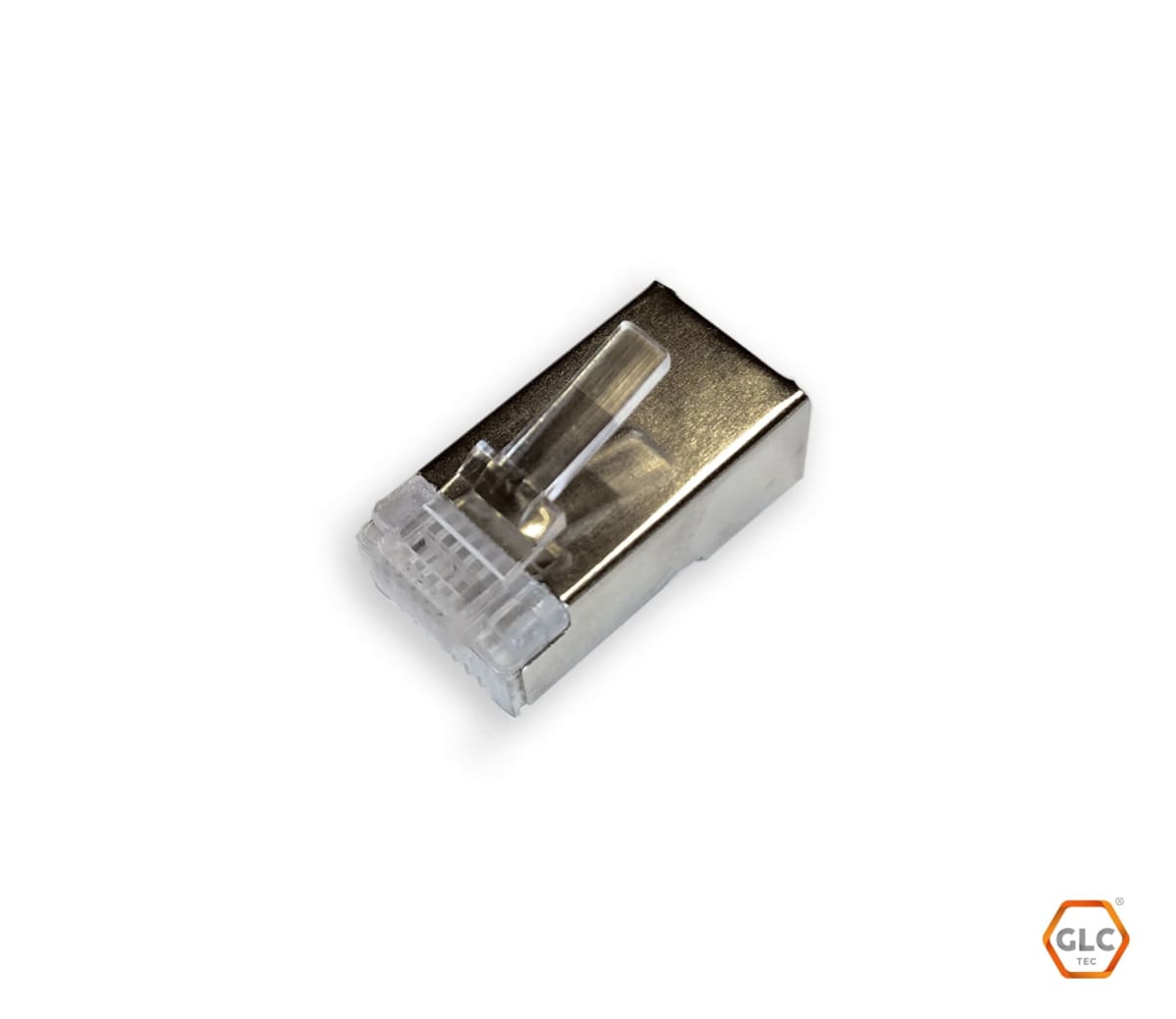 PLUG RJ 45 CAT 6 BLINDADO PARA FTP X 100 UNIDADES1