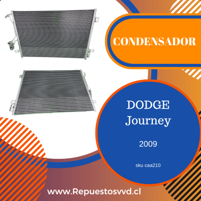 CONDENSADOR A/A DODGE JOURNEY 2009/2010