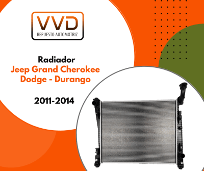 RADIADOR DODGE DURANGO 2011/2014