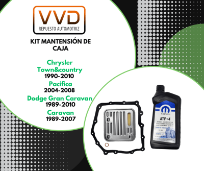 KIT MANTECION CAJA CHRYSLER TOWN & COUNTRY 1990/2010 PACIFICA 2004/2008 DODGE CARAVAN 2005/2007