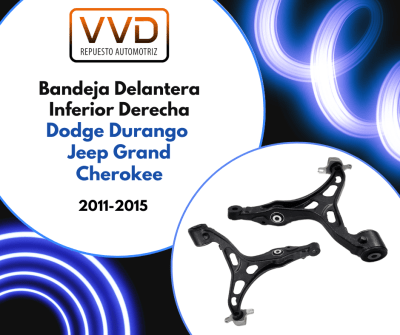 BANDEJA DELANTERA INFERIOR DERECHA DODGE DURANGO 2011/2015 JEEP GRAND CHEROKEE 2011/20156