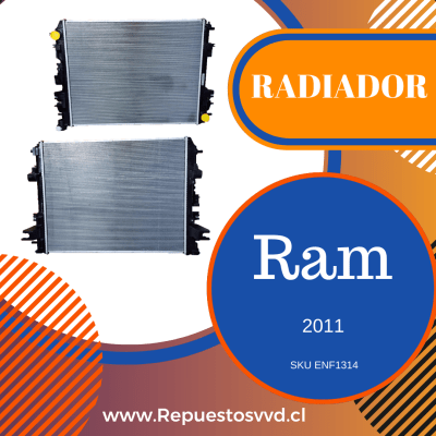RADIADOR RAM 1500 2011/20212