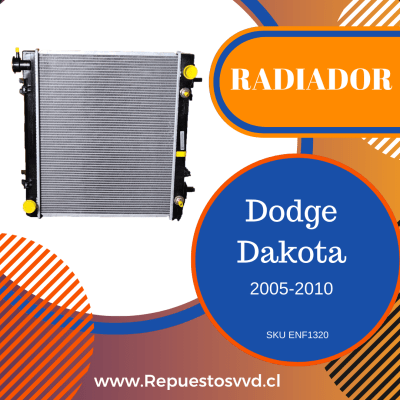 RADIADOR DODGE DAKOTA 2005/20103