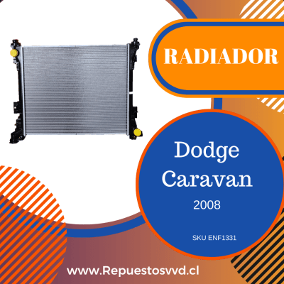 RADIADOR CHRYSLER TOWN & COUNTRY 2008/2016 DODGE GRAND CARAVAN 2008/20203