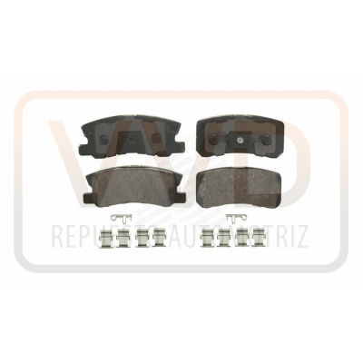 PASTILLAS FRENO TRASERO (DISCO 302 MM) JEEP COMPASS 2.0 2007/20171