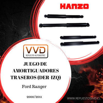 JUEGO DE AMORTIGUADOR TRASERO FORD RANGER 2000/20112
