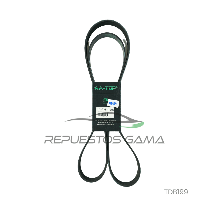 Correa Acccesorios Toyota Hilux 2.4 2.8 Diesel 2016/20242