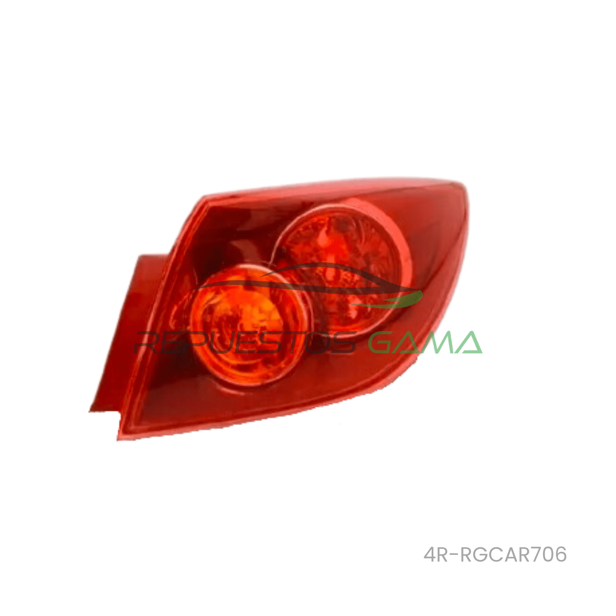 FAROL TRASERO DERECHO MAZDA 3 HATCHBACK 2004/2006 ROJO2