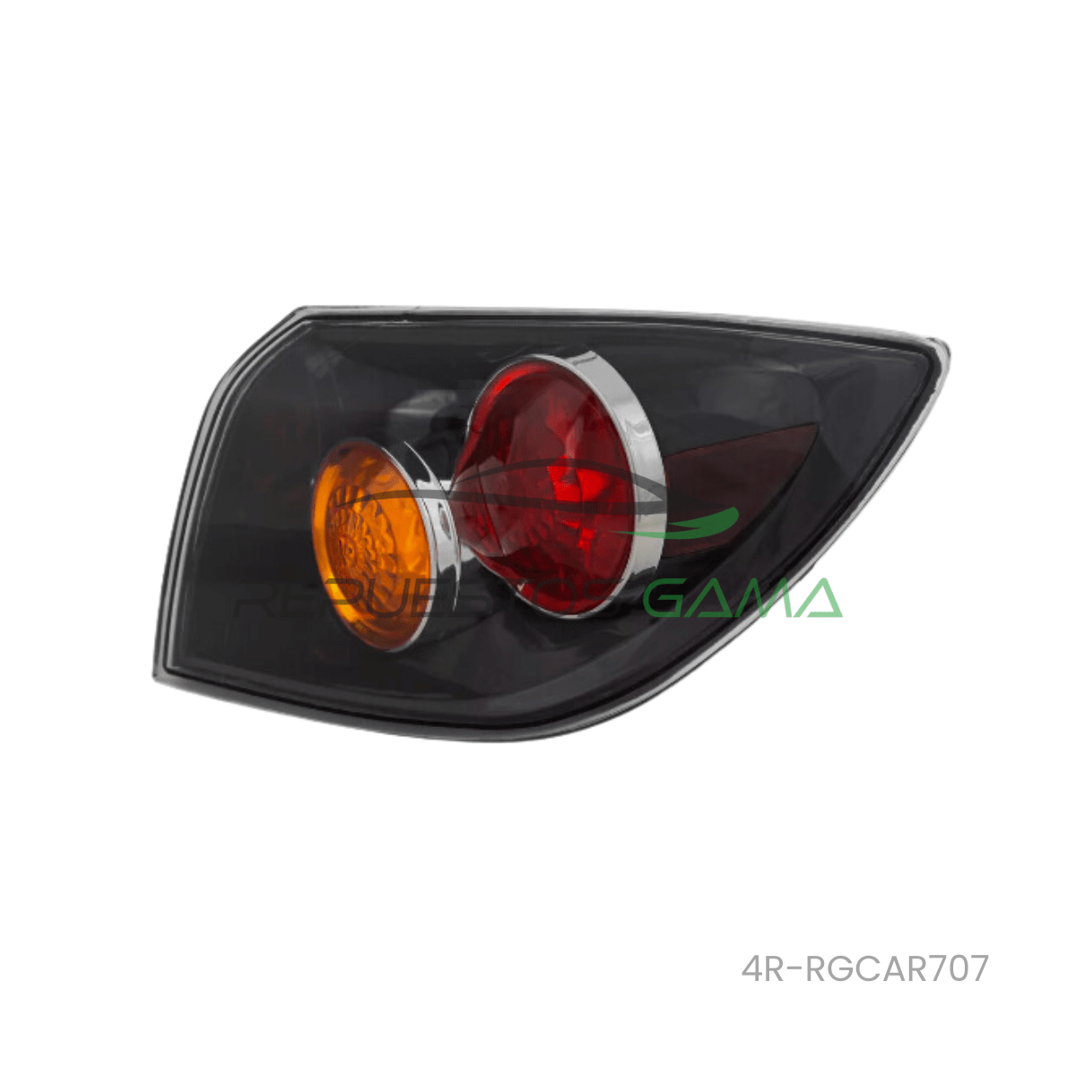 FAROL TRASERO DERECHO MAZDA 3 HATCHBACK 2006/2009 ROJO3