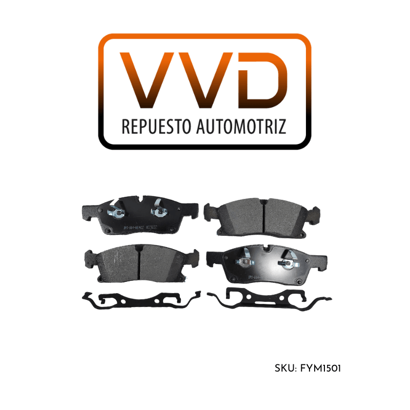 JUEGO PASTILLAS DELANTERAS/TRASERAS DODGE DURANGO 2011/2021 JEEP GRAND CHEROKEE 2011/20211