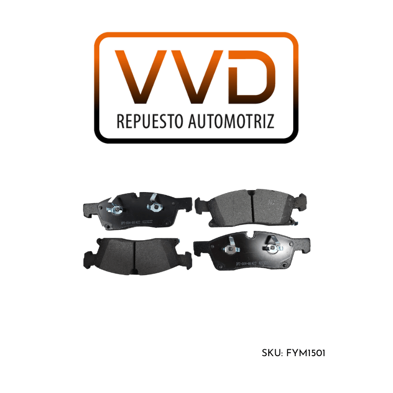 JUEGO PASTILLAS DELANTERAS/TRASERAS DODGE DURANGO 2011/2021 JEEP GRAND CHEROKEE 2011/20212